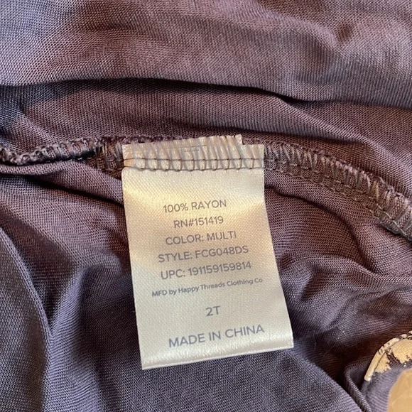 French Connection 2 Piece Dress Size 2T NWT - Picture 8 of 12